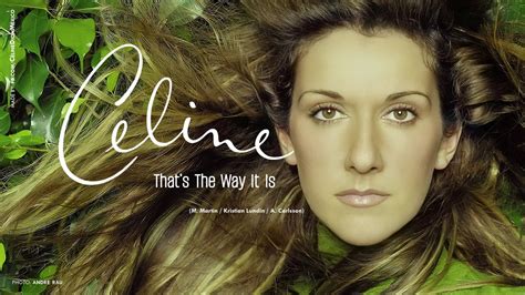 celine dion that's the way it is